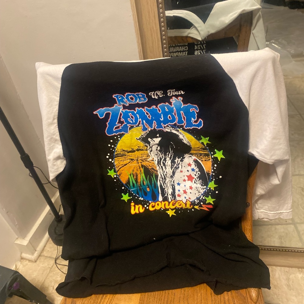 Rob Zombie 2022 tour 3/4 sleeve shirt size M
